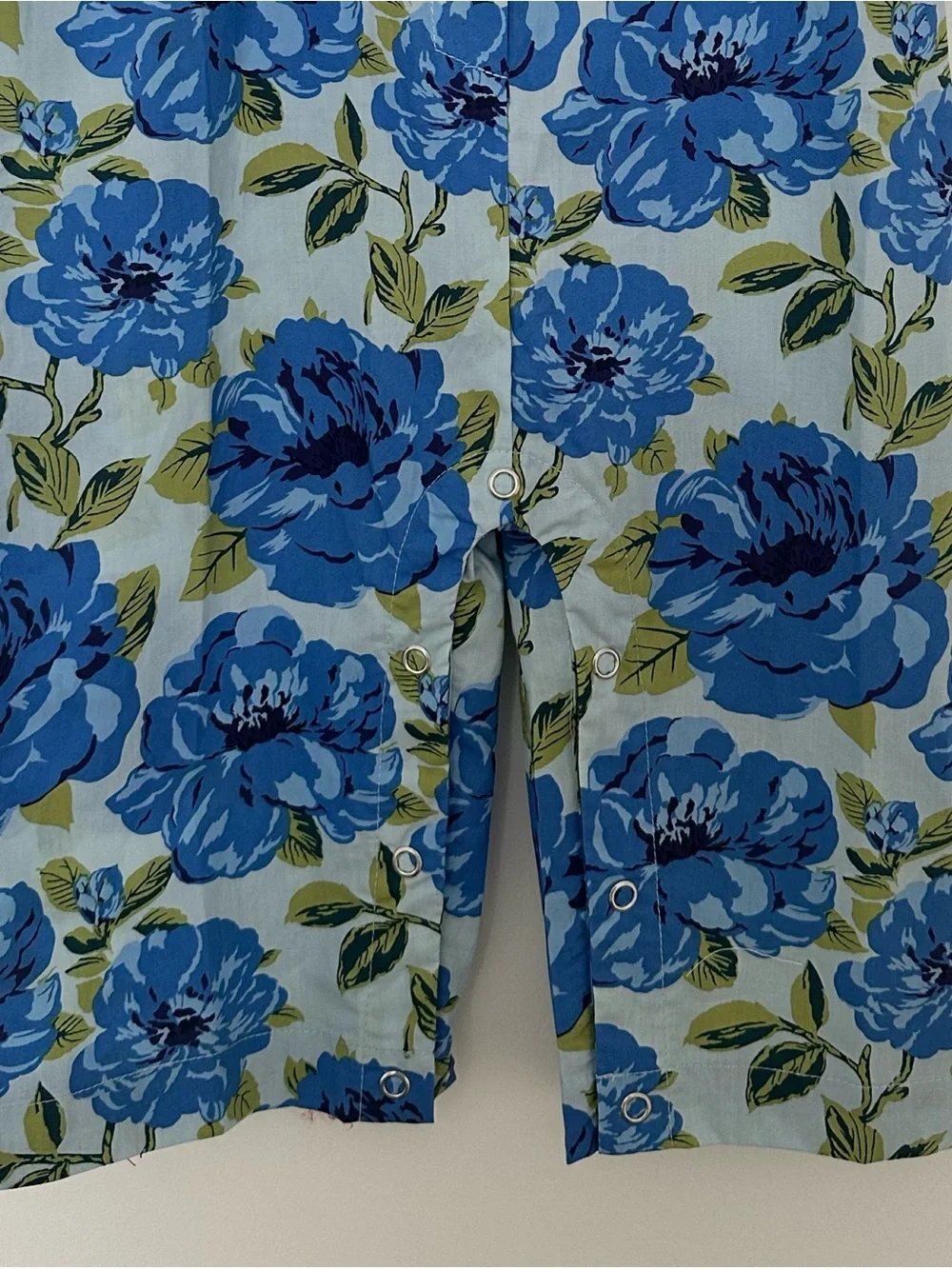 New Pink Chicken Baby Girls Ana Jumper Blue Peonies 12-18 months